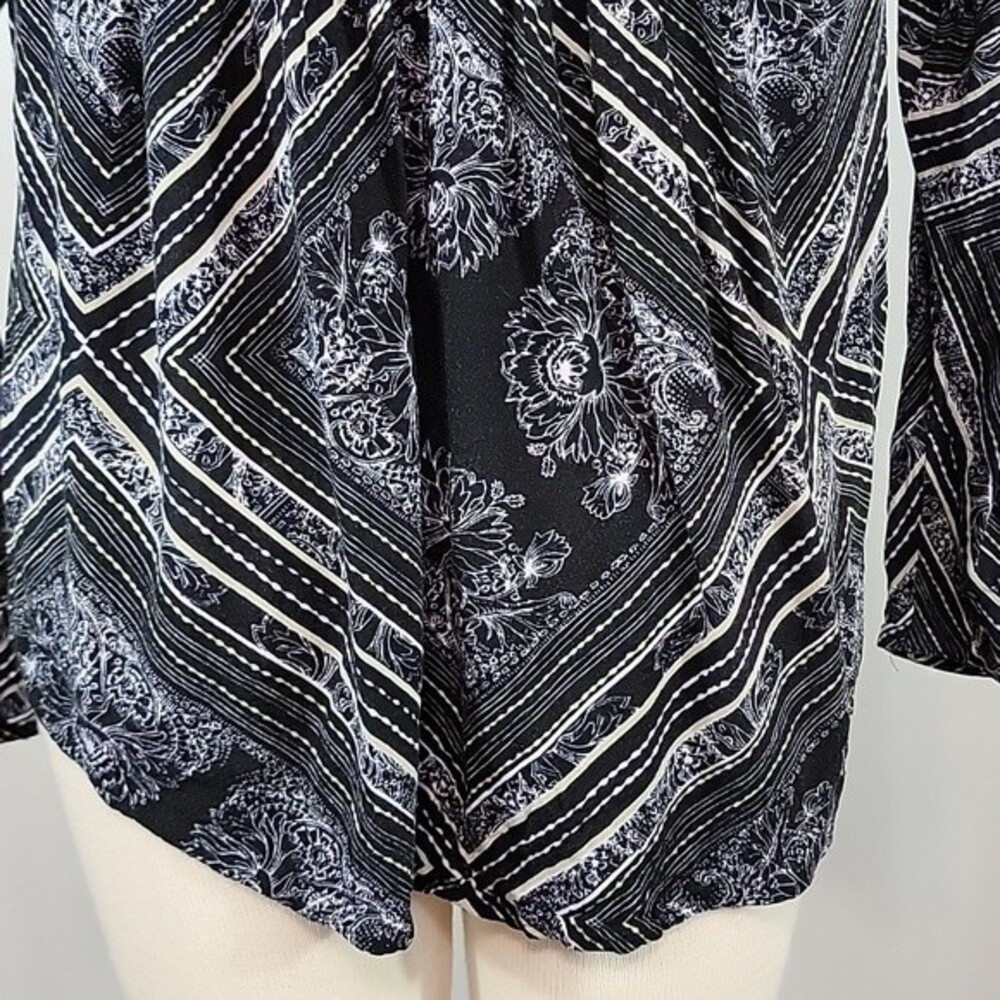 FREE PEOPLE Walking On A Dream Printed Tunic size XS - Picture 7 of 9